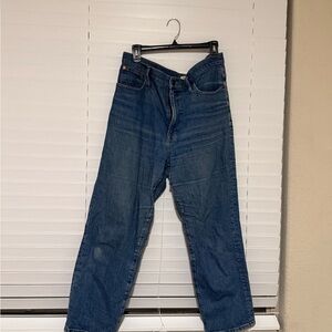 Madewell Women’s Relaxed Blue Jeans